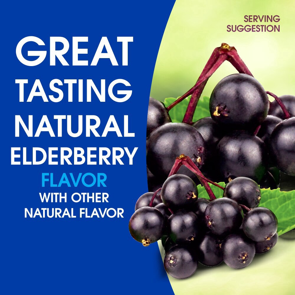 slide 5 of 6, Kroger Sambucus Elderberry Dietary Supplement Gummies, 40 ct