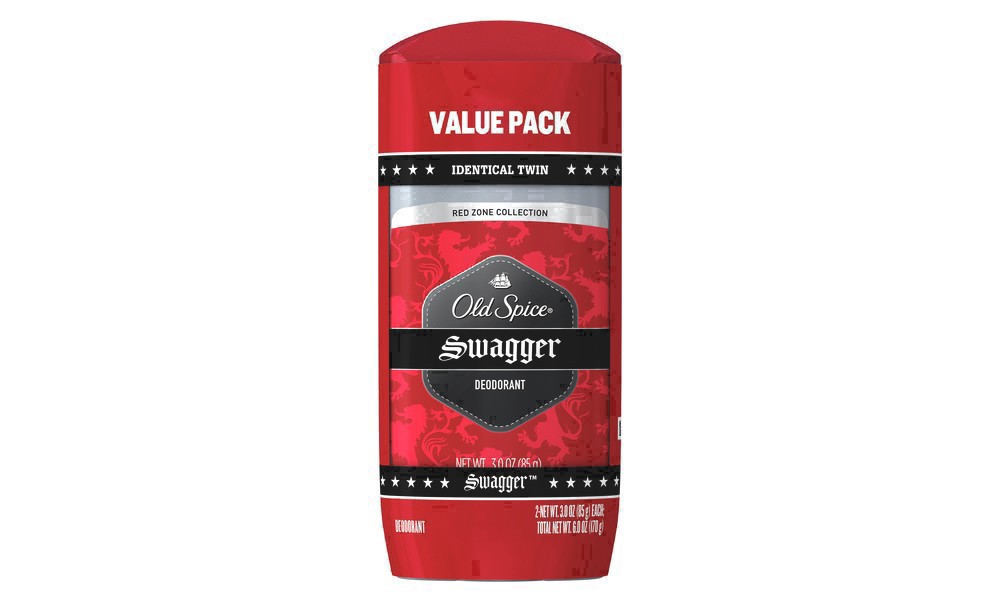 slide 6 of 95, Old Spice Red Collection Swagger Scent Deodorant for Men, Value Pack, 3.0 oz, Pack of 2, 2 ct; 3 oz