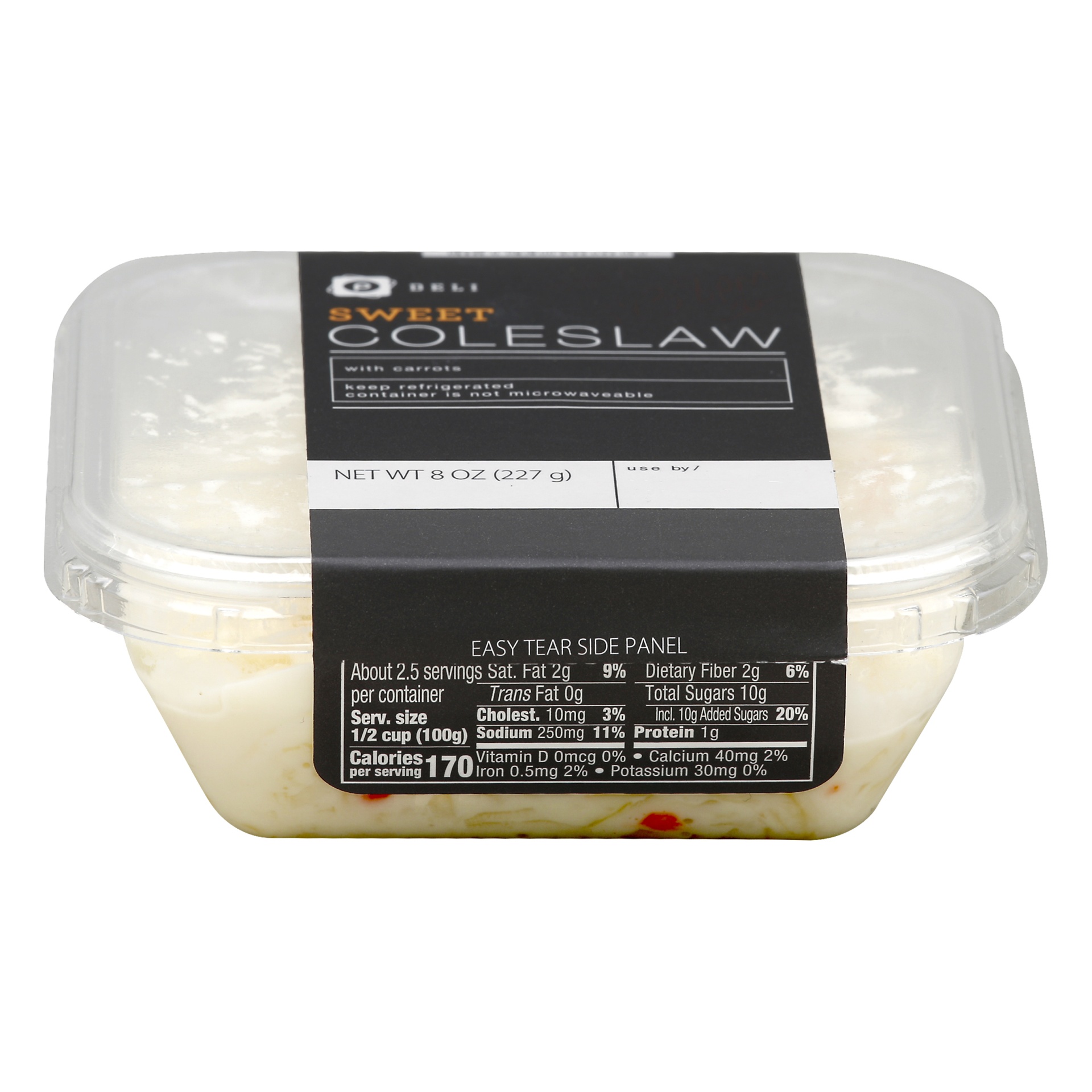 slide 1 of 1, Publix Deli Sweet Coleslaw, 8 oz