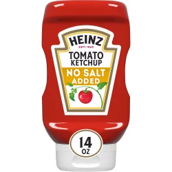 Heinz Tomato Ketchup with No Salt Added - 14 oz