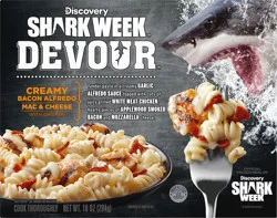 DEVOUR Creamy Bacon Alfredo Mac & Cheese with Chicken Frozen Meal, 10 oz Box