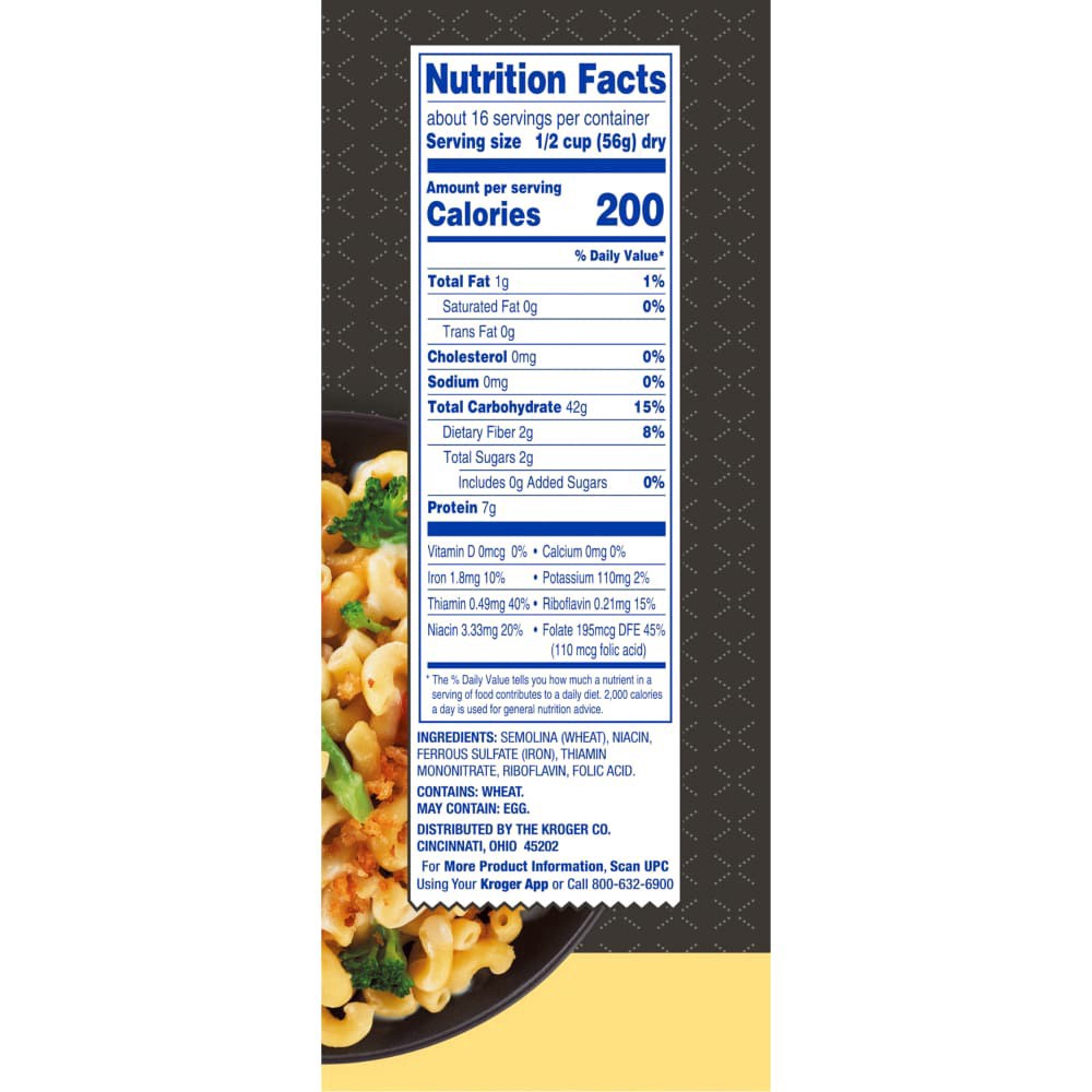 slide 2 of 4, Kroger Elbow Macaroni Pasta, 32 oz