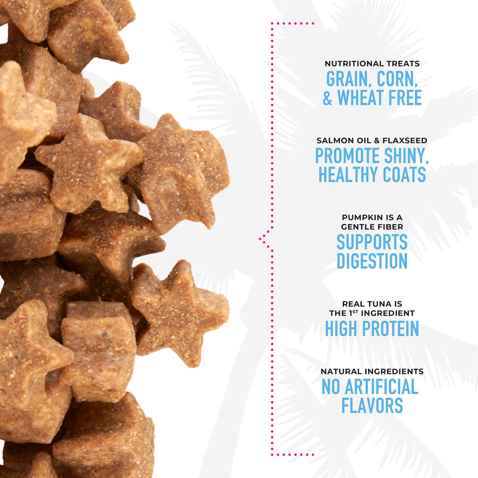 slide 3 of 5, Tiki Cat Crunchy Treats Grain-Free Tuna & Pumpkin for Cats, 2 oz