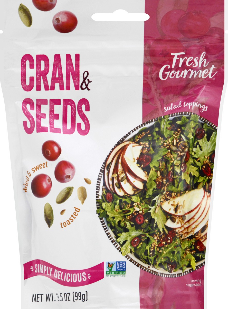 slide 6 of 9, Fresh Gourmet Cran & Seeds 3.5 oz, 3.5 oz