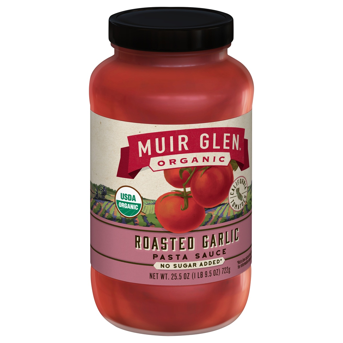 slide 2 of 10, Muir Glen Garlic Roasted Garlic Pasta Sauce, 25.5 oz