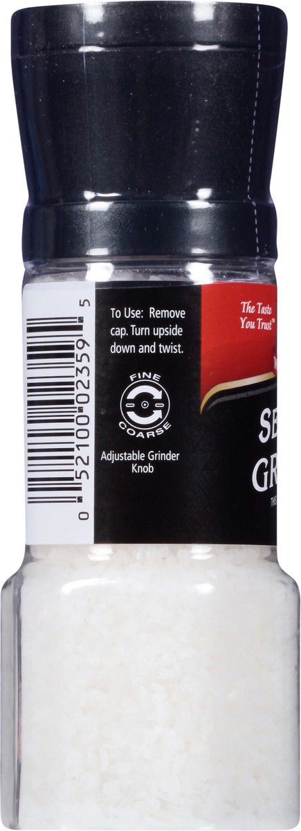 slide 8 of 8, McCormick Sea Salt Grinder, 6.1 oz, 6.1 oz