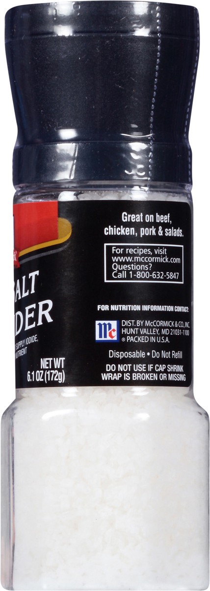 slide 6 of 8, McCormick Sea Salt Grinder, 6.1 oz, 6.1 oz