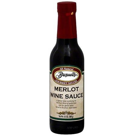 slide 1 of 1, Braswell's All Natural Merlot Wine Sauce, 9.5 oz