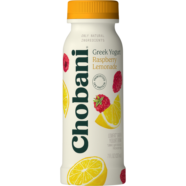 slide 13 of 25, Chobani Raspberry Lemon Drink, 7 oz