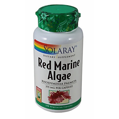 slide 1 of 1, Solaray Red Marine Algae, 100 ct