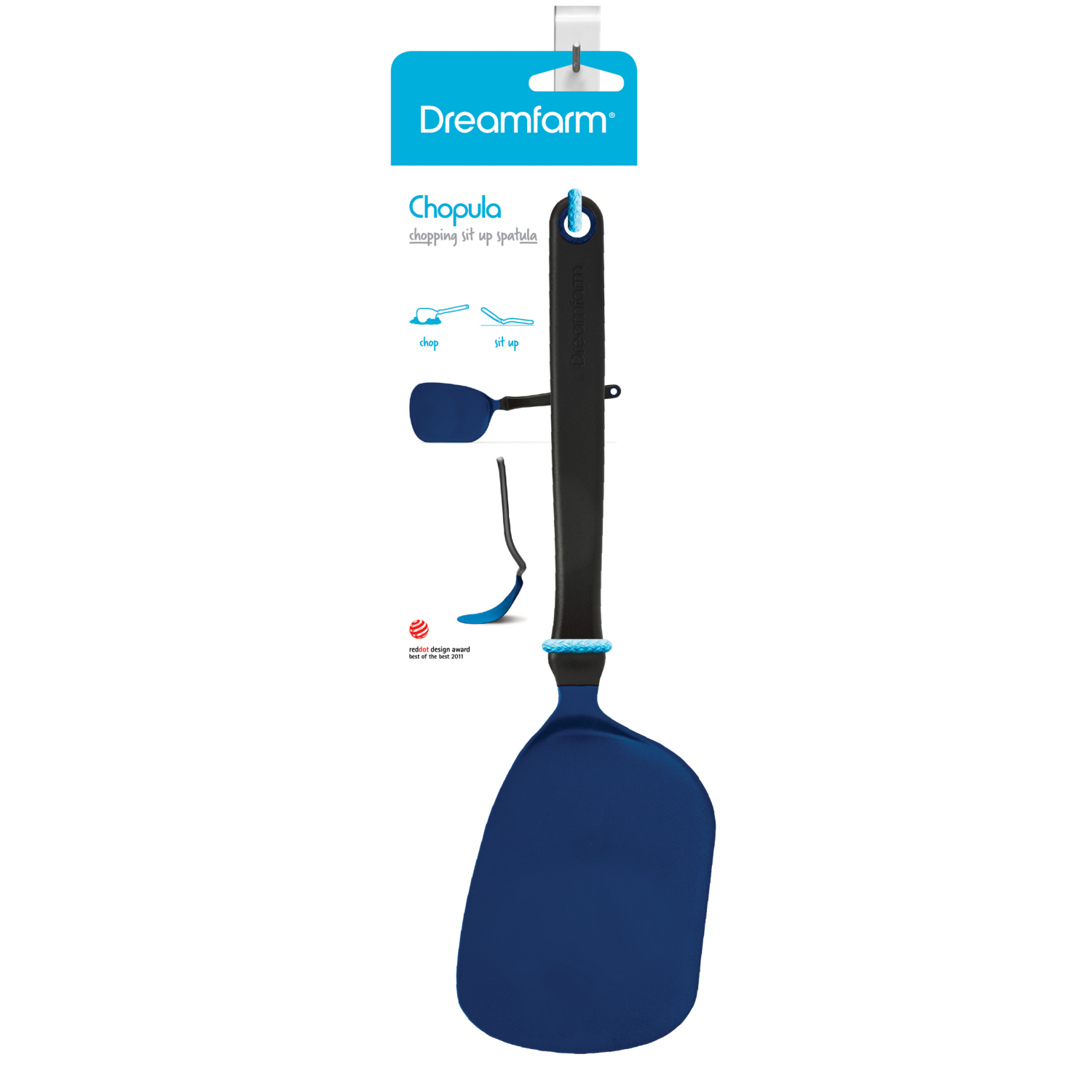 slide 1 of 1, Dreamfarm Chopula, Blue, 1 ct