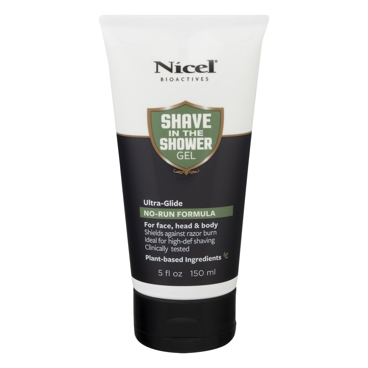 slide 9 of 12, Nicel Ultra-Glide No-Run Formula Shave in the Shower Gel 5 oz, 5 oz