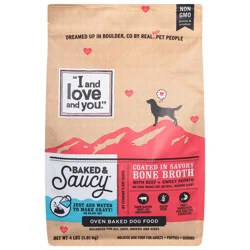 I and Love and You Baked & Saucy Oven Baked Dog Food with Beef + Sweet Potato - 4 lb
