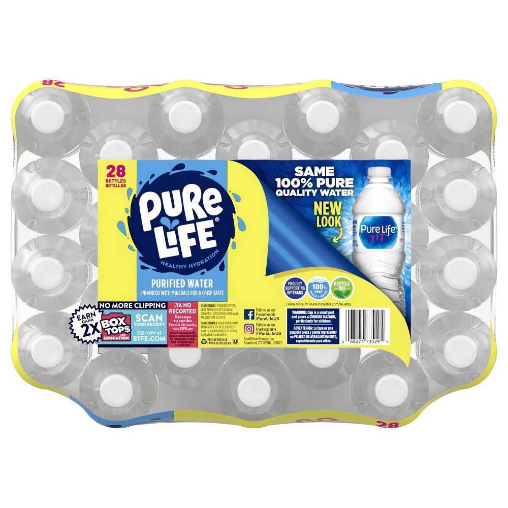 Nestle Pure Life 16.9-oz. Bottles of Water, 6-ct. Packs