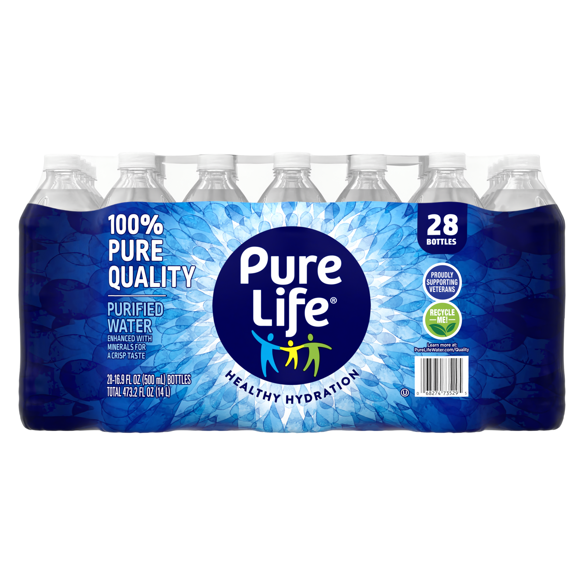 Meijer Purified Drinking Water Bottles 40 Pack, 16.9 oz