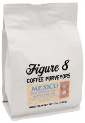 Figure 8 Coffee Purveyors Mexico Agua Bendita Lot #1 Whole Bean Coffee