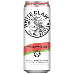 White Claw Hard Seltzer Watermelon 19.2 fl oz Can