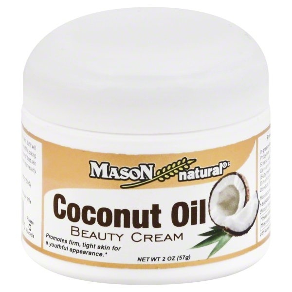 slide 1 of 3, Mason Natural Coconut Oil Beauty Cream, 2 oz