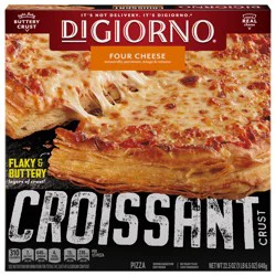 DiGiorno Frozen Pizza, Four Cheese Croissant Crust Pizza, 22.5oz (Frozen)