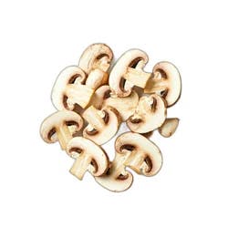 Sliced White Mushrooms