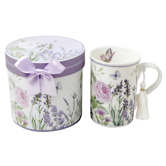 slide 1 of 1, CREATIVE HOME Tall Spring Mug In A Gift Box, 1 ct