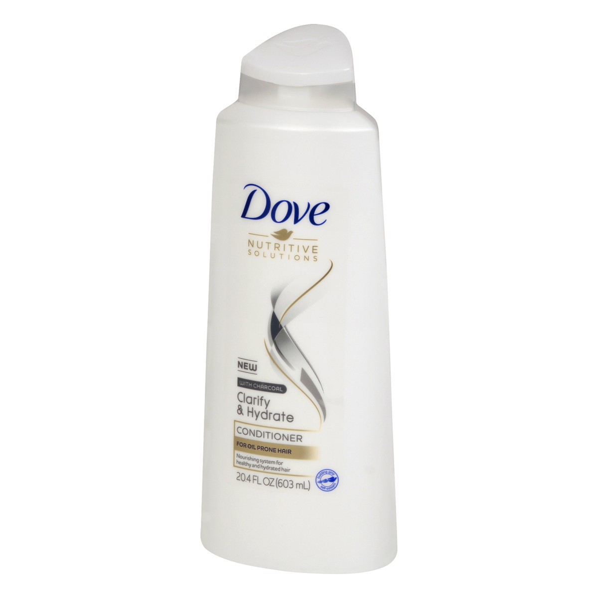 slide 9 of 9, Dove Conditioner Clarify & Hydrate, 20.4 oz, 20.4 oz