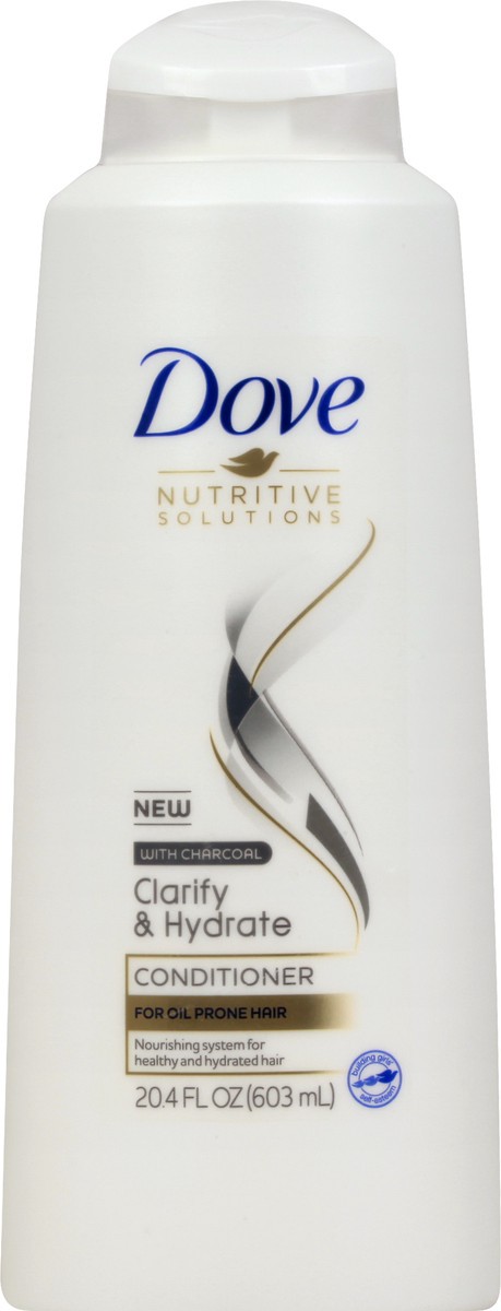 slide 4 of 9, Dove Conditioner Clarify & Hydrate, 20.4 oz, 20.4 oz