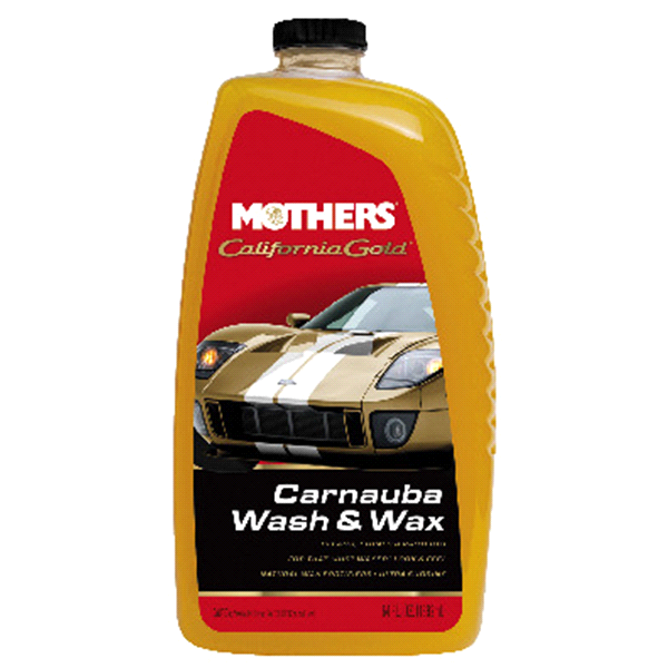 slide 1 of 1, Mothers California Gold Carnauba Wash & Wax, 64 oz