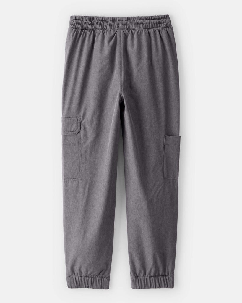 slide 2 of 5, Carter's Boys Active Woven Joggers - Grey Grey 10, 1 ct