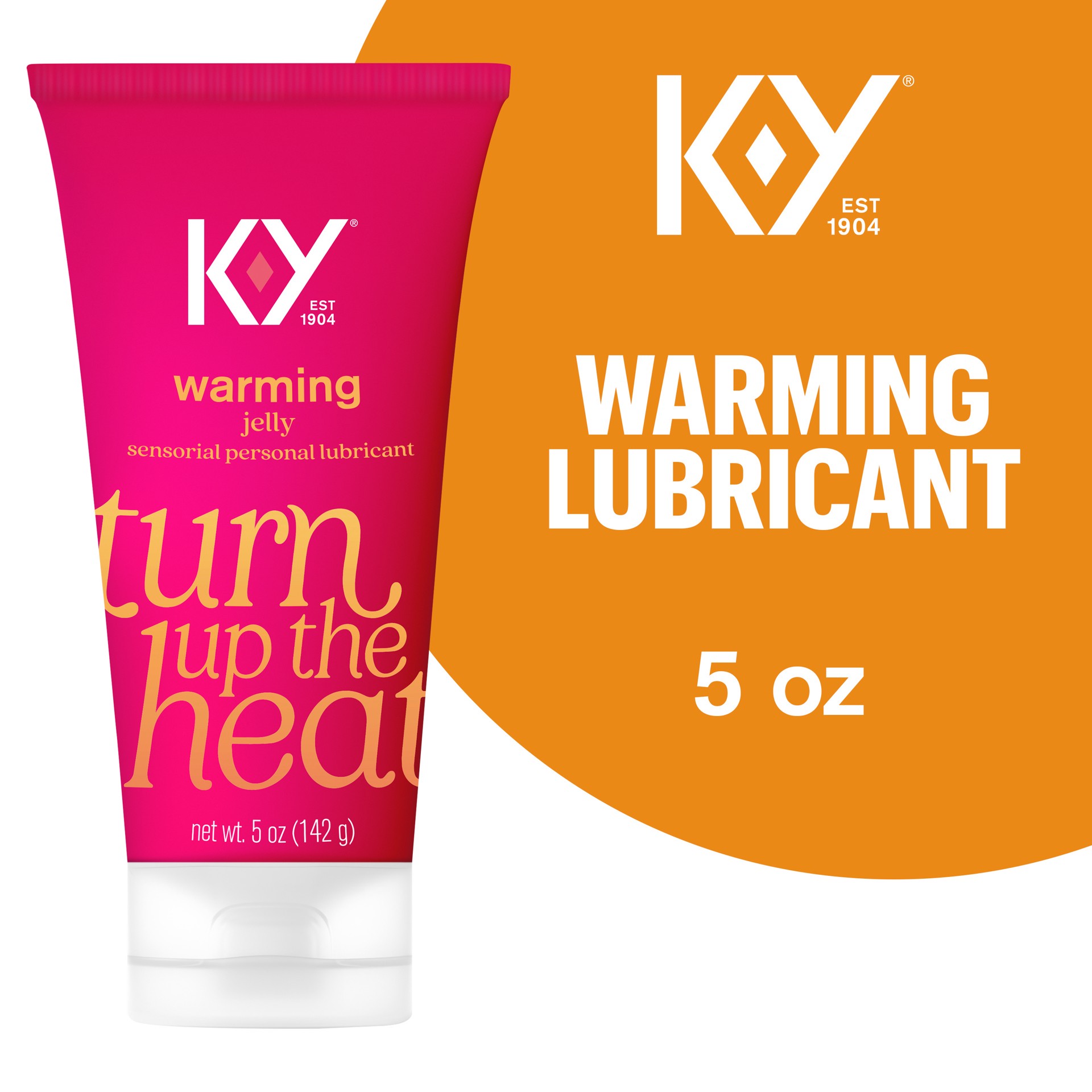 slide 1 of 1, K-Y Warming Jelly Personal Lubricant, 5 oz