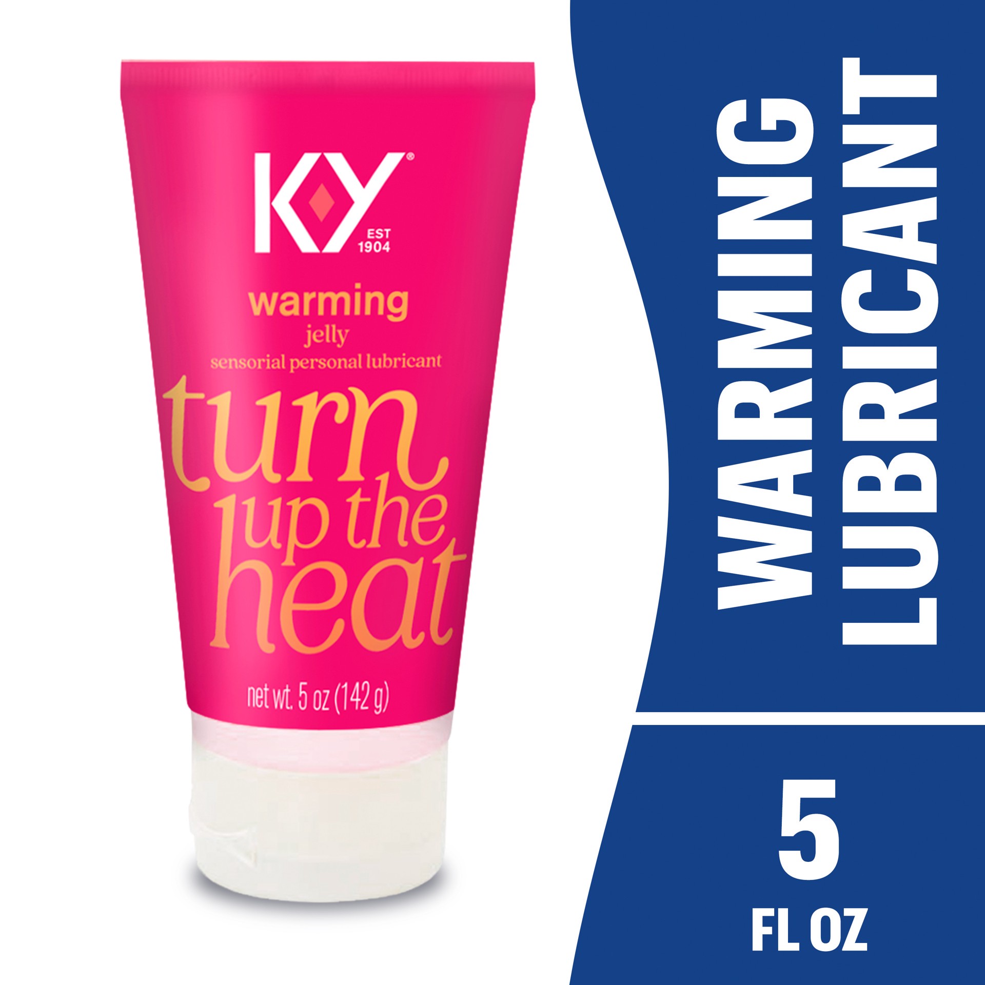 slide 1 of 5, K-Y Warming Jelly Personal Lubricant, 5 oz