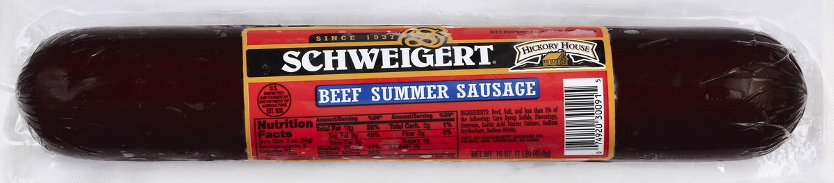 slide 4 of 5, Schweigert Summer Beef Shorts, 16 oz