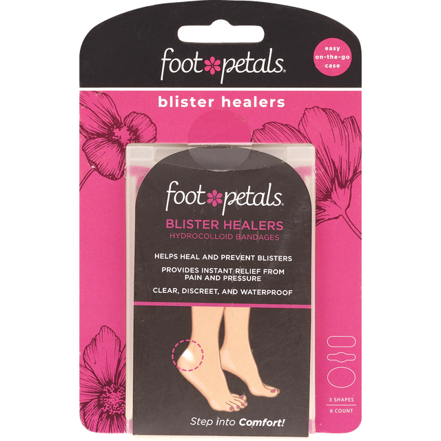 slide 1 of 1, FOOT PETALS Blister Healers-Natural, 1 ct