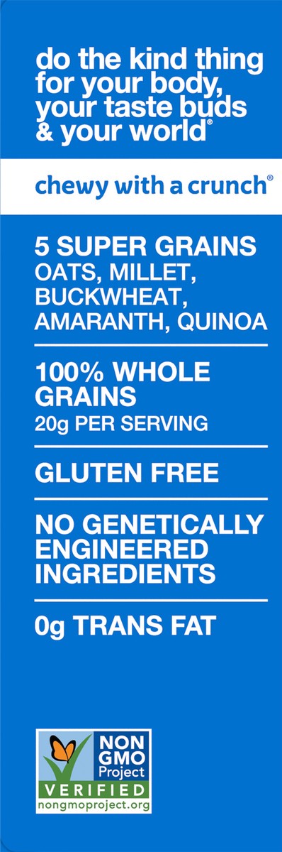 slide 7 of 9, KIND HEALTHY GRAINS Vanilla Blueberry Bars, Gluten Free Bars, 1.2 OZ Bars (5 Count), 0.40 lb