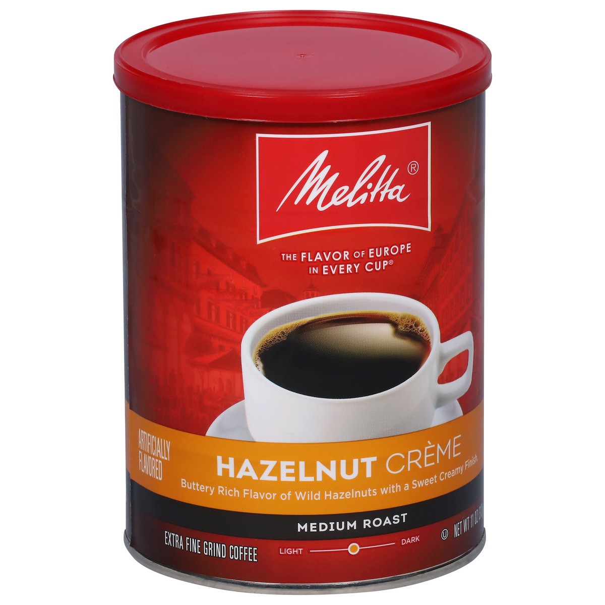 slide 2 of 9, Melitta Medium Roast Extra Fine Grind Hazelnut Creme Coffee 11 oz, 11 oz