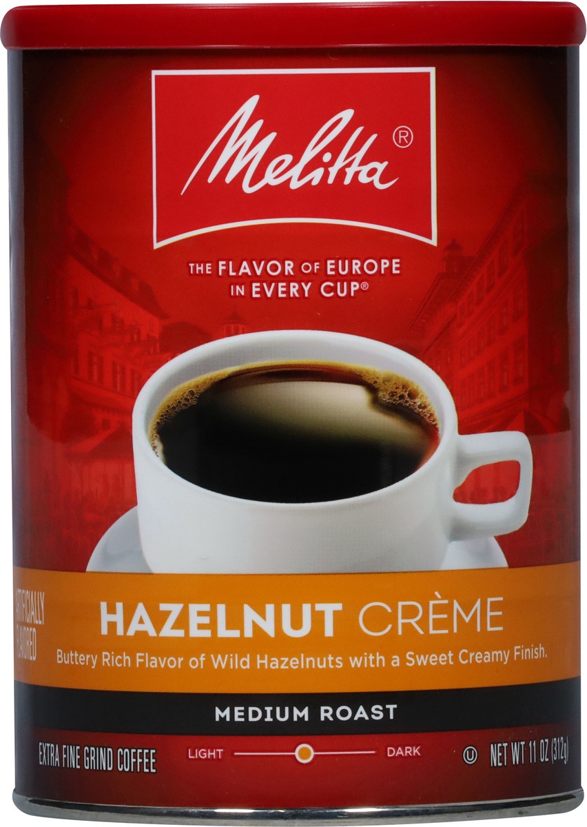 slide 6 of 9, Melitta Medium Roast Extra Fine Grind Hazelnut Creme Coffee 11 oz, 11 oz