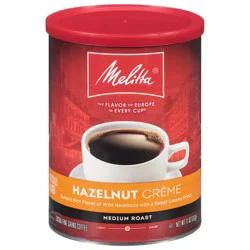 Melitta Medium Roast Extra Fine Grind Hazelnut Creme Coffee - 11 oz