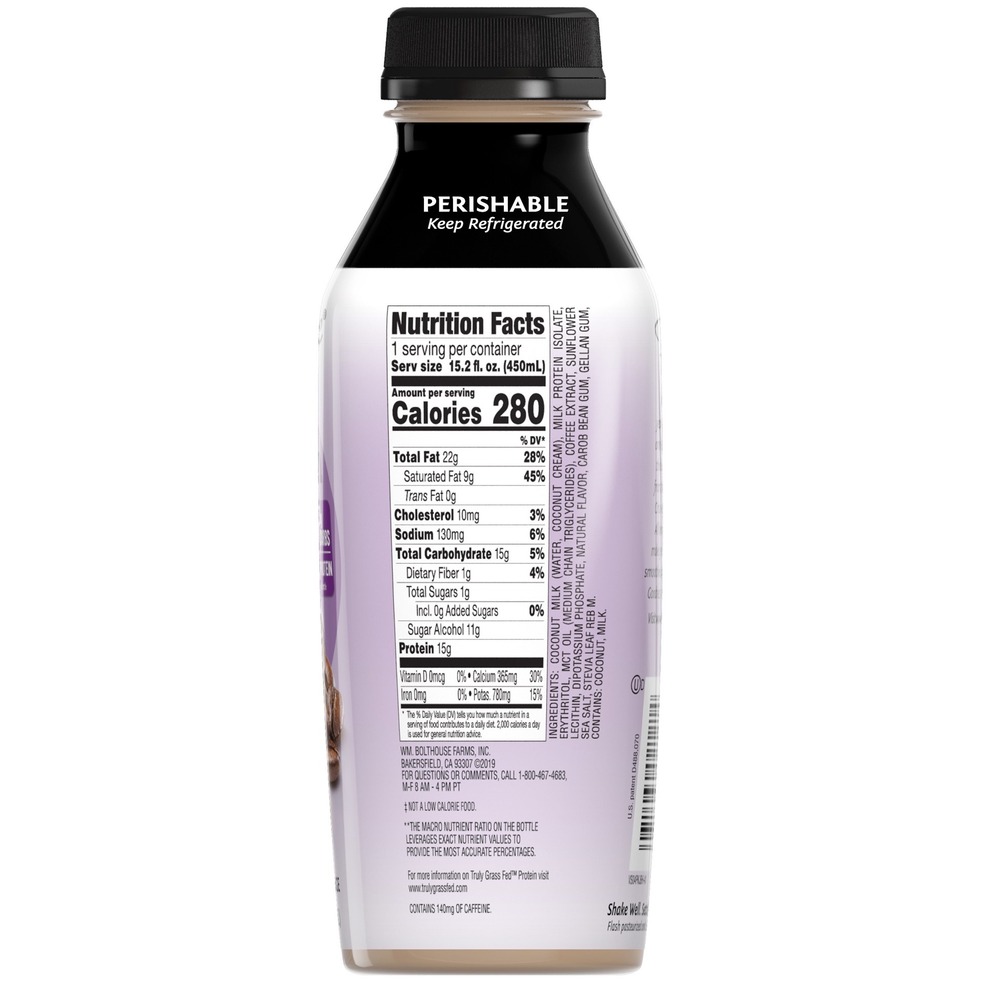 slide 2 of 5, Bolthouse Farms Bolthouse Protein Keto Coffee Drink, 15.2 oz