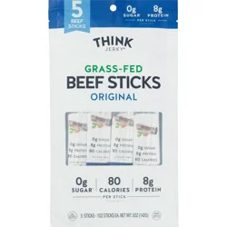 Think Jerky Original Beef Stick Pouch, 1 oz