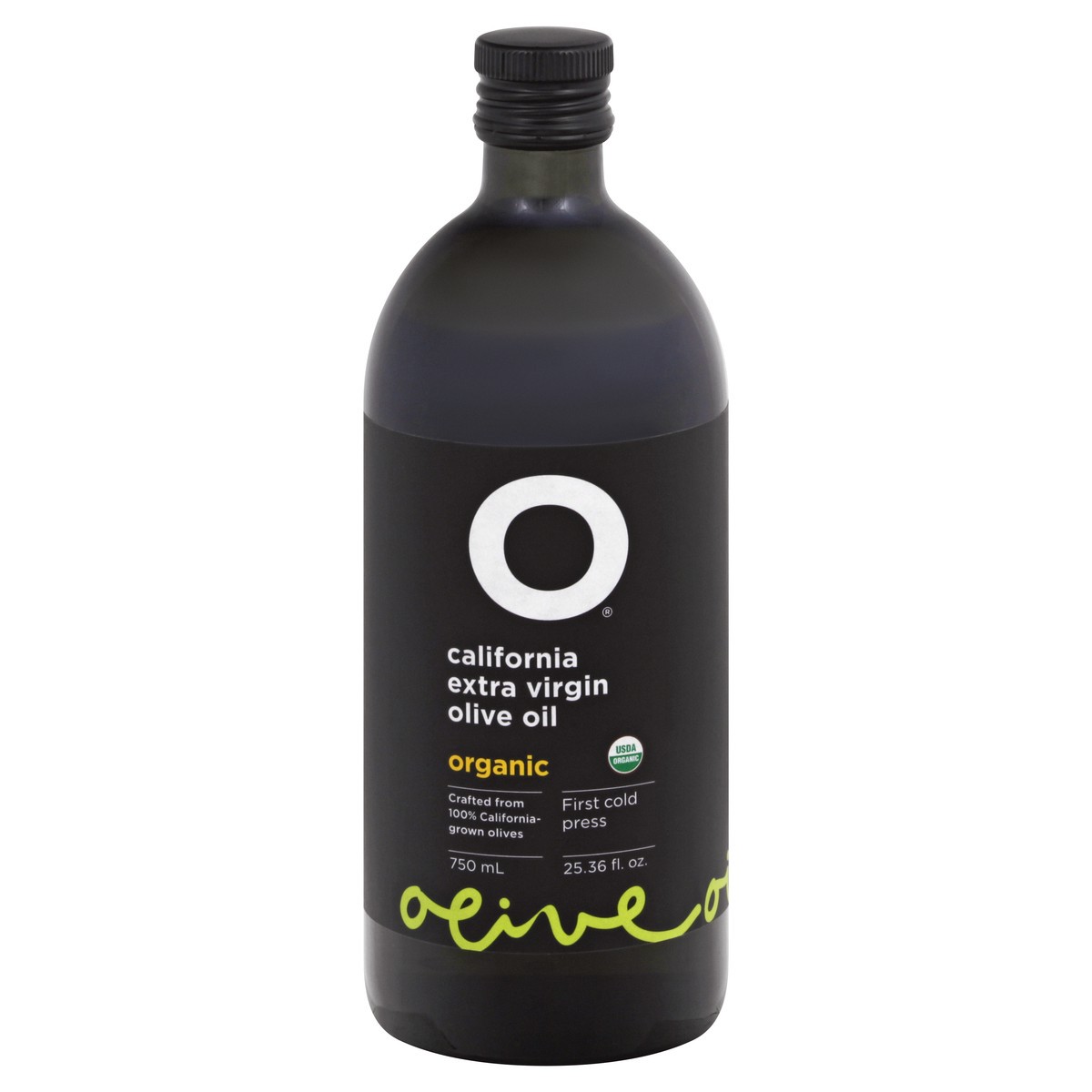 slide 4 of 13, O Organic California Extra Virgin Olive Oil 750 ml, 750 ml