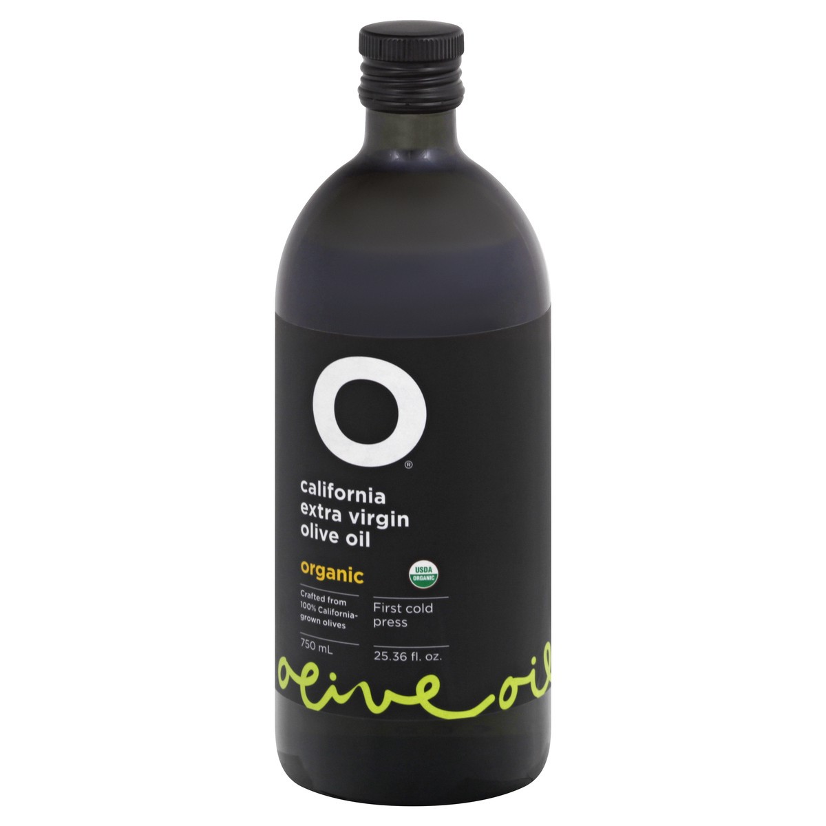 slide 5 of 13, O Organic California Extra Virgin Olive Oil 750 ml, 750 ml