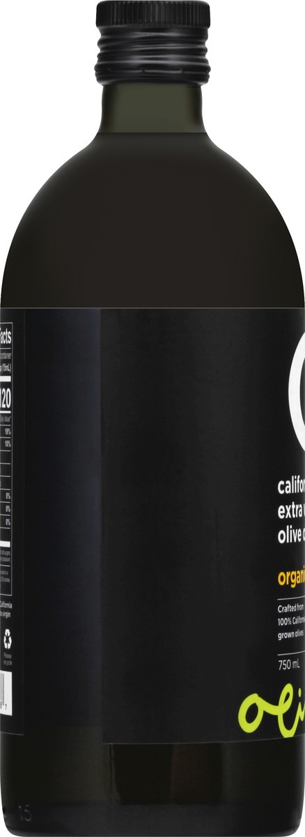 slide 8 of 13, O Organic California Extra Virgin Olive Oil 750 ml, 750 ml