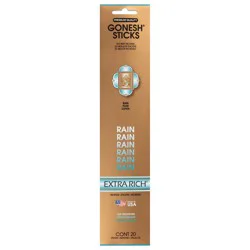 Gonesh Incense Gonesh Rain Incense Sticks Extra Rich - 20 ea