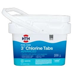 HTH Pool 3 Inch Chlorine Tabs Advanced 25 lb