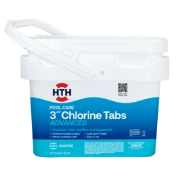 HTH Pool 3 Inch Chlorine Tabs Advanced 25 lb