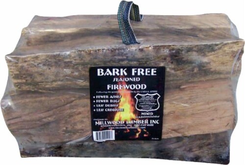 slide 1 of 1, Millwood Lumber Bark Free Firewood, 0.75 cu ft