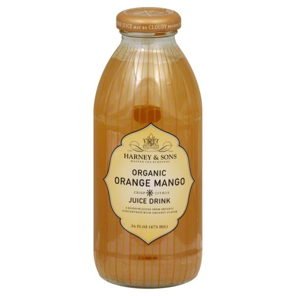 slide 1 of 1, Harney & Sons And Son Organic Orange Mango Juice, 16 oz