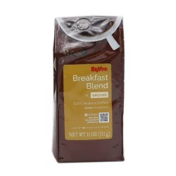 Hy-vee Light Breakfast Blend 100% Arabica Ground Coffee - 11 oz
