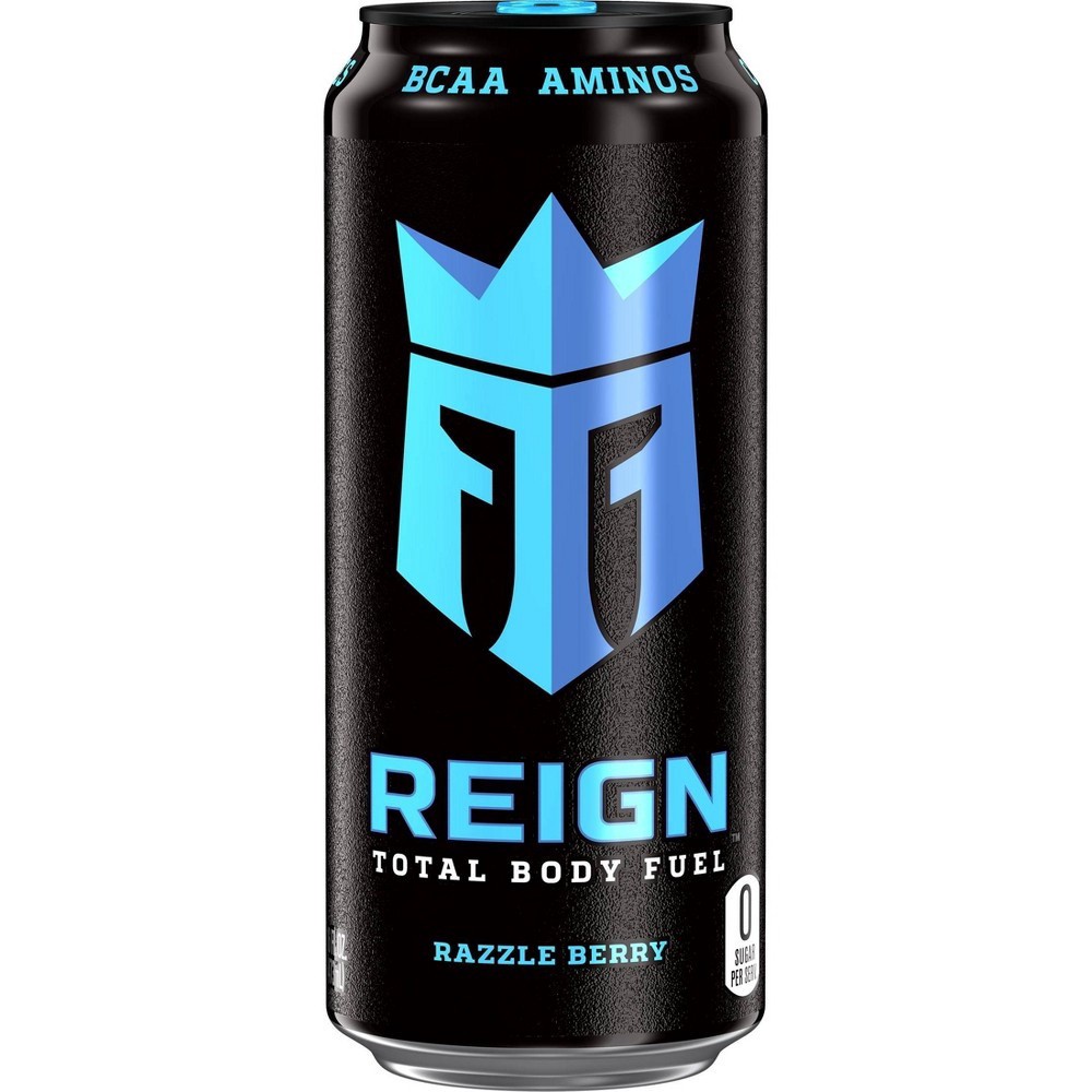 slide 3 of 3, Reign Razzle Berry Energy Drink - 4 ct; 16 fl oz, 4 ct; 16 fl oz