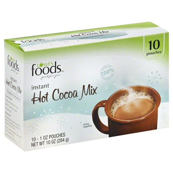 slide 1 of 1, Lowes Foods Hot Cocoa Mix - 10 ct, 10 ct